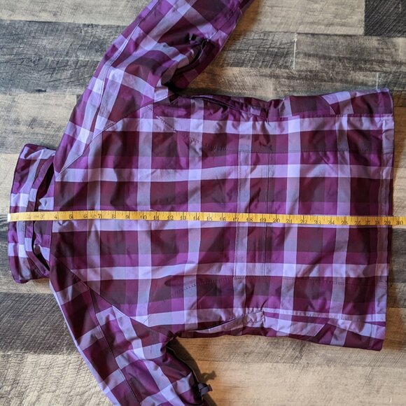 Patagonia Insulated Sidewall Jacket Plaid Ski Snowboard - Picture 7 of 9